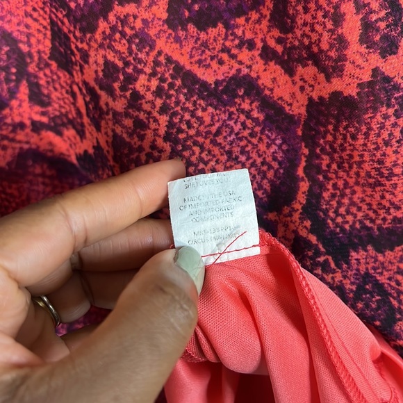 SHOW ME YOUR MUMU snake print spaghetti strap shift dress - Picture 16 of 16